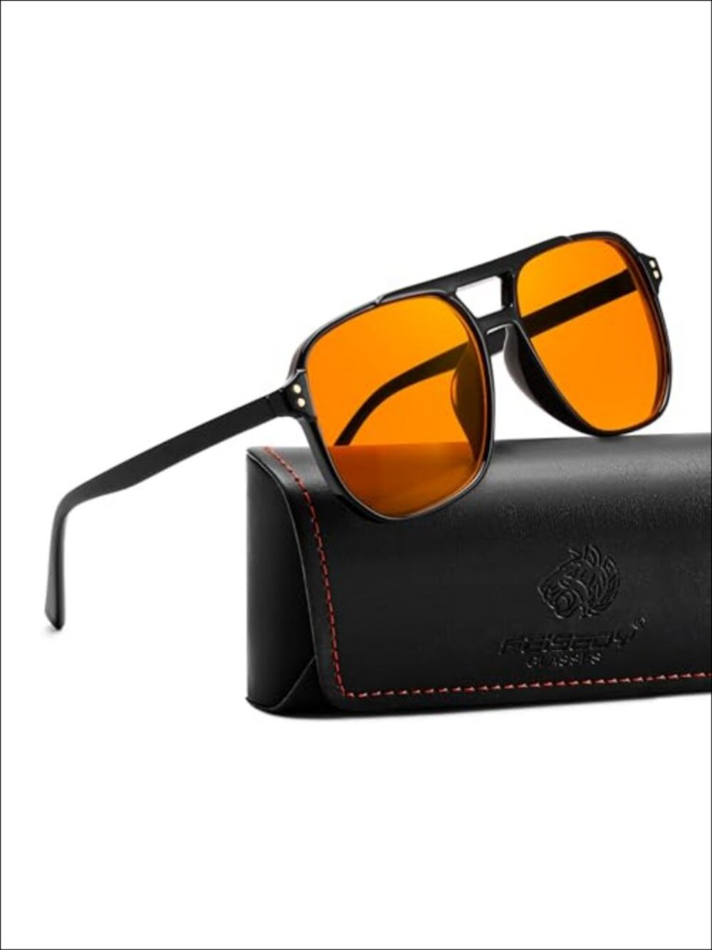 Blue Light Blocking Glasses Computer Gaming Anti Eyestrain Square Frame